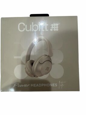 Power Headphones Lite - Cream Over-Ear Wireless Headphones